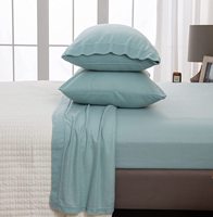 Ensembles de draps de lit roses pour salon, vente en gros directe d'usine