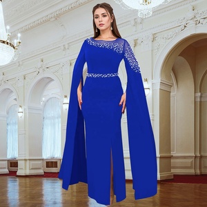Of the Shoulder Royal Blue Dress - Elegant & Stylish Of the Shoulder Royal Blue Dress - Elegant & Stylish