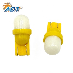 ไฟกระพริบช้า ADT 4 วินาที 2 หลอด LED 2835 SMD พร้อมฝาครอบฝ้าขนาดเส้นผ่านศูนย์กลาง 10 มม. # หลอดไฟ LED สำหรับเครื่องพินบอล 555 T10 สีเหลืองอำพัน 6.3V AC - Product Image 4