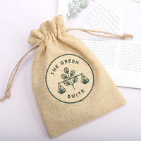 Vente en gros de sacs en jute sac à cordon de haute qualité pour l'emballage de cadeaux de café biologique sacs à poussière emballage