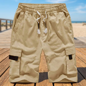Pantalones Cortos Tácticos Casuales de Camuflaje para Hombre, Vaqueros Multicolor Personalizados, Cintura Media, Transpirables, de Lona, Impermeables y Antiarrugas - Product Image 1