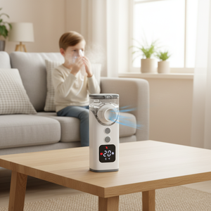 Nebulizador Ultrasónico Eléctrico Portátil Recargable con Pulverizador Incorporado, Inhalador <span class=keywords><strong>para</strong></span> Niños con <span class=keywords><strong>Asma</strong></span> - Product Image 3