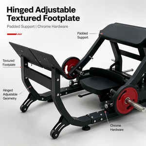 เครื่องบริหารกล้ามเนื้อสะโพกแบบ Heavy Steel Frame Hip Thrust Trainer สำหรับยิมและฟิตเนสสตูดิโอ - Product Image 6