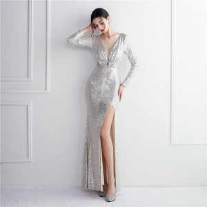 แบบพับได้ปักเลื่อมทรงหาง<span class=keywords><strong>ปลา</strong></span>แขนยาวแบบใหม่ - Product Image 2