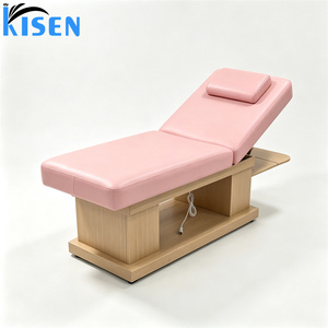 Kisen Nouveauté 2026 Lit de Beauté Électrique Multifonctionnel en Bois pour Salon, Couleur Personnalisable, Portable et Professionnel - Product Image 6