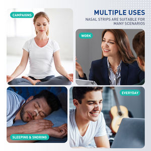 2025 ओम अतिरिक्त ताकत नाक नाक की कंजेशन के लिए प्रयास करता है नींद के लिए नाक टेप नाक के टेप नासिका स्ट्रिप्स को नींद के लिए - Product Image 4