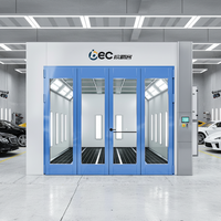 Cabine de peinture automobile de haute qualité avec pulvérisation diesel, prix abordable, cabine de peinture automobile, four de cuisson