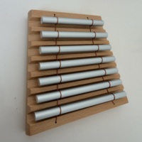 7-Note Aluminum Tone Chimes Bar Percussion Educational Toys for Kids Music Class Rhythm Training Teaching Aid
