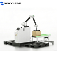 Solution de ligne de production de palettisation industrielle entièrement automatique, palettiseur, système de palettisation robotisé personnalisé