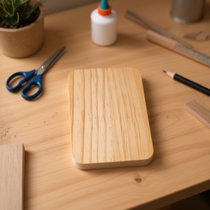 Tavola in Legno Ilan 40x60x1.0 Cm Rettangolare per Progetti Artigianali - Product Image 2