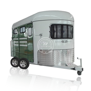 Remorque pour chevaux 2025 avec couchette, semi-remorque à chargement en angle, 2, 3, 4 chevaux, avec réduction populaire - Product Image 3