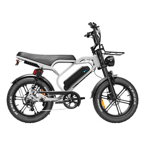 Bicicleta Eléctrica Fatbike V20 Limitada de Fábrica a Precio Económico, Batería de 48V 15.6Ah, Doble Suspensión, 20*4 Pulgadas, Bicicleta Eléctrica V8 con Neumáticos Gruesos - Product Image 1