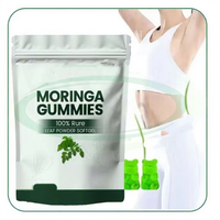 VitaSpring OEM Gummies à l'extrait de feuilles de Moringa, complément alimentaire minceur, marque privée, biologique, sans sucre, gummies naturels au Moringa