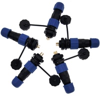 Connecteur Série SP WEIPU SP11 SP13 SP17 SP21 SP29 1 2 3 4 5 6 7 9 12 14 16 19 22 24 26 Broches Câble Étanche IP67 IP68