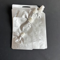 Sachet Doypack en aluminium avec bec verseur d'angle 50-2000ml, sac alimentaire liquide autoportant, anti-fuite, refermable avec bouchon à vis, impression personnalisée