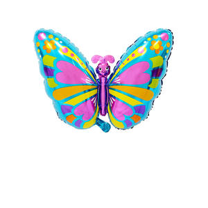 Globos de aluminio de mariposa mágicos, mariposa con alas doradas holográficas, decoración de fiesta, novedad - Product Image 6