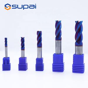 SUPAL <span class=keywords><strong>Fine</strong></span> finitura utensili da taglio carburo frese rivestite punte per Router CNC frese per la lavorazione del legno in metallo - Product Image 1