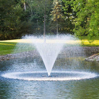 Fuente de Agua Moderna en Oferta, Fuente Musical de Agua Colorida de Acero Inoxidable para Exteriores