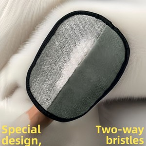 Handy Double-Sided Plastic Hair Removal Gloves and <b>Brush</b> Convenient <b>Pet</b> Cat Hair Cleaner and Remover - Product Image 2