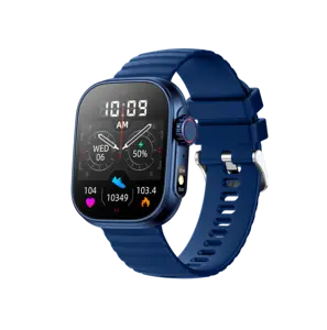Women's Smartwatch Big Screen Sports-Optimized SOS Compass Music Sleep Tracking Call Silicone Wristband WiFi Connectivity Montre