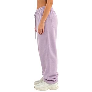 Pantaloni da <span class=keywords><strong>donna</strong></span> all'ingrosso in cotone <span class=keywords><strong>oversize</strong></span>, casual, stile <span class=keywords><strong>jogger</strong></span>, a gamba larga, vestibilità ampia, streetwear alla moda - Product Image 5