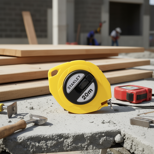 Stanley Steel Tape Measure 20m Retractable Measuring <b>Tool</b> For Construction And DIY - Product Image 3