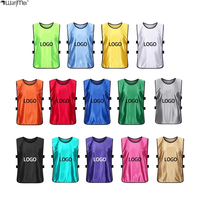 Wanmei Gilet d'entraînement de football personnalisé, T-shirt publicitaire, Cape de coiffure pour activités sportives, Tabliers économiques