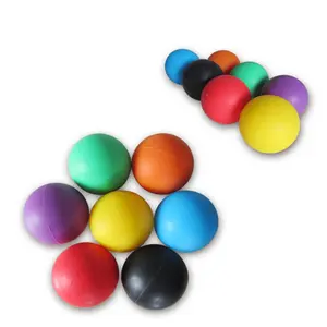 Bola colorida de massagem de silicone, fabricação profissional barata