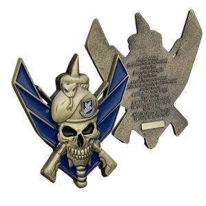 Pièce de monnaie commémorative vintage en métal, en forme de <span class=keywords><strong>casque</strong></span> de Spartan, décoration créative, souvenir de collection unique - Product Image 5