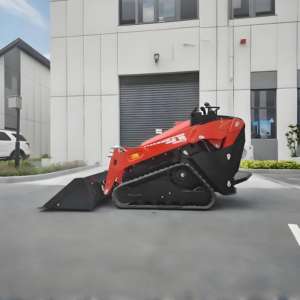 Pemuat Skid Steer Mini (bertenaga Diesel + pemuat Track + versi 1417kg) terjangkau - Product Image 2