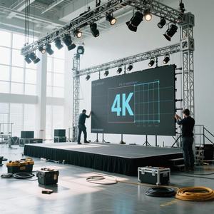 Écran LED intérieur P1.953 à <span class=keywords><strong>louer</strong></span>, panneau d'affichage HD sans soudure pour spectacles sur scène et salles d'exposition - Product Image 1