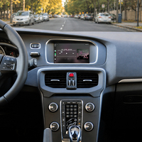Écran ZWNAV 7 pouces pour Volvo V40 2013-2019, Carplay Android 14, lecteur multimédia DVD de voiture, unités principales, GPS, DSP, autoradio stéréo