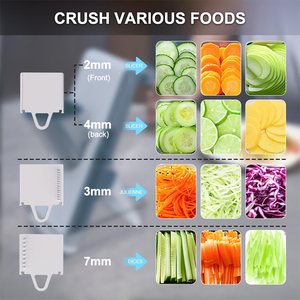 Kitchen <b>Tools</b> Slicer <b>Fruit</b> Manual <b>Vegetable</b> Slicer French Fry Cutter Multifunctional <b>Vegetable</b> Chopper with Container - Product Image 2