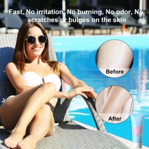 Crème dépilatoire multifonctionnelle 4-en-1 rapide pour le visage et le corps, vente en gros OEM, offre spéciale - Product Image 4