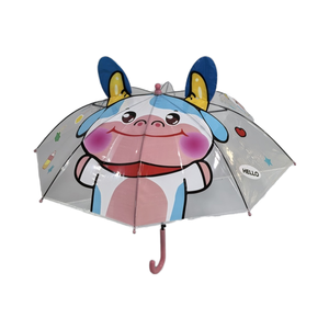 مظلة أطفال مستقيمة ثلاثية الأبعاد بتصميم كرتوني لطيف وممتع للعودة إلى المدرسة - Product Image 2