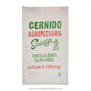 Bolsa Tejida de PP, Saco Transparente de Polipropileno Rojo, Bolsas de Rafia de Plástico Tejido para Empacar Granos, Semillas, Café, Alimentos - Product Image 5