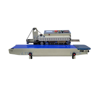 Machine de scellage continu automatique LT-PM1800 avec scellant de sac en plastique d'impression de jet d'encre et sac de nourriture de Machine de bureau de codage de date