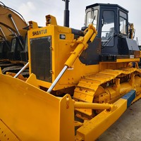 90% Nouveau bulldozer Shantui SD22, un bulldozer hydraulique à chenilles haute performance, à vendre avec des composants de moteur de base de Chine