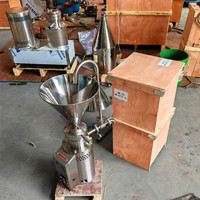 Moulin colloïdal électrique commercial en acier inoxydable, vente en gros d'usine, neuf, pour snacks, noix, beurre de cacahuète, farine de sésame et produits à base d'engrais
