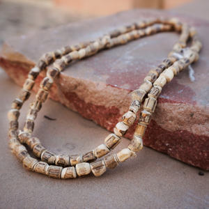 Collar de Tulsi mala en bruto único de la mejor calidad Tulsi malaa de madera crecimiento espiritual mala tradicional a precio de lote - Product Image 2