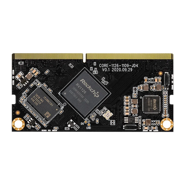 High-Performance Core-1126-JD4 Mini Computer AI Vision Development Board with 1GB/2GB DDR & 8GB/16GB EMMC