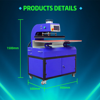 Prensa Térmica de Doble Estación SUBLISTAR Deluxe: Control por Pantalla Táctil, Sistema Neumático para Impresión de Camisetas y Prendas de Alta Producción