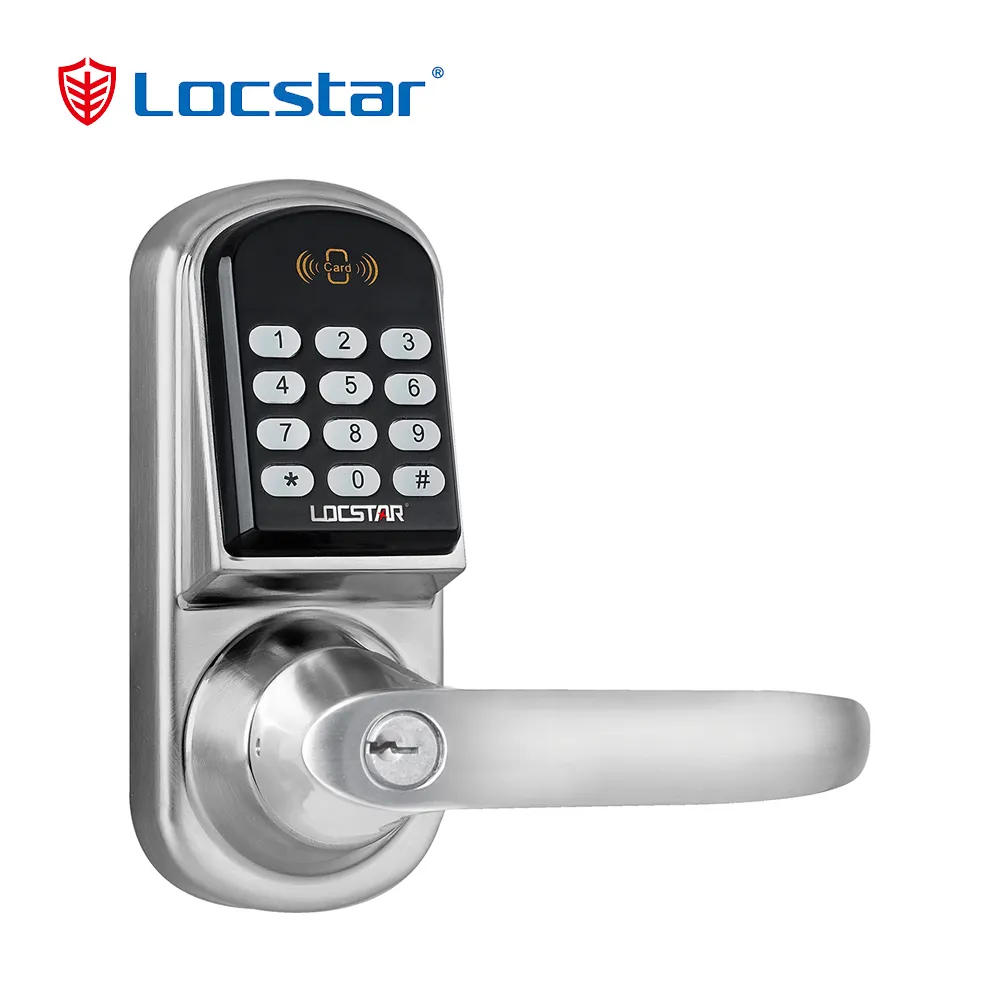 ดิจิตอลจับ Locksets,การรักษาความปลอดภัยการควบคุมการเข้าถึงระบบล็อค,ปลดล็อคบันทึกดิจิตอลอิเล็กทรอนิกส์สวิงประตูจับล็อค CE,ISO