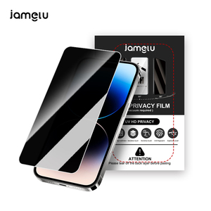 ฟิล์มนาโนใสแบบพับได้สำหรับ iPhone 16 15 14 13 PRO MAX ฟิล์มป้องกันการสอดแนม HD ความเป็นส่วนตัวของสัตว์เลี้ยง - Product Image 1