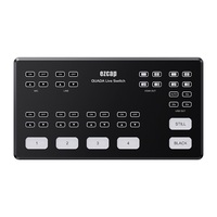 Mélangeur Vidéo en Direct 4 Canaux pour Diffusion Ezcap328 QUADA, Commutateur Multicaméra HDMI, Pupitre de Diffusion en Direct --Promotion