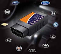 Wifi ELM327 OBD2 adaptador escáner lector para Android Auto iPhone IOS ELM 327 OBD2 escáner Wifi inalámbrico