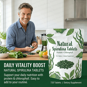 Hot verkopende blauwe <span class=keywords><strong>spirulina</strong></span>-extract tabletten met gezondheidsvoordelen, <span class=keywords><strong>spirulina</strong></span> chlorella tabletten voor extra dagelijkse energie - Product Image 5