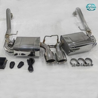 Sistema de Escape Valvetronic de Acero Inoxidable con Válvulas de Alto Rendimiento Rytan para Porsche Cayman 981 2.7T/2.9/3.4T 2013-2015