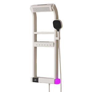 Cross-Border Multi-Functional Thermostatic Digital Display Shower Head Set Pressurized Shower for Home Bathroom Bathroom <b>Shelves</b> - Product Image 6