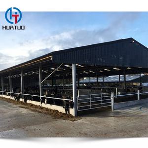 पाकिस्तान में मवेशी फार्म हाउस पूर्वनिर्मित स्टील गाय के दूध खेती खेत मवेशी इमारत प्रकाश इस्पात - Product Image 3